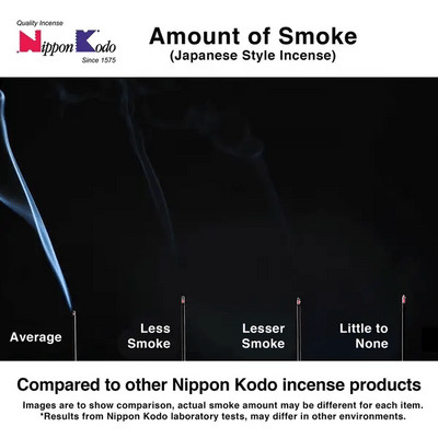Nippon Kodo's Smokeless & Less Smoke Incense Sticks