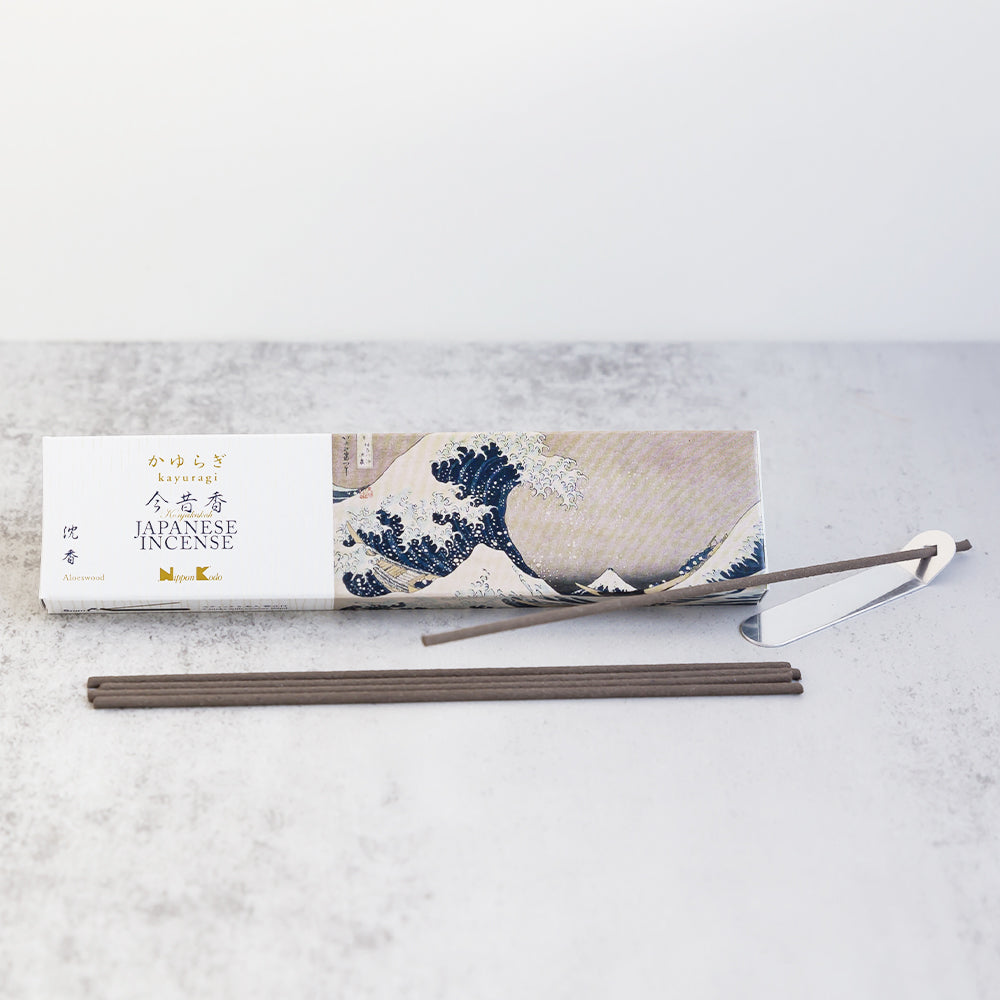 Encens Japonais Baieido Kai Un Koh – Bois D'aloès (Agarwood), Bâtons Naturels, 60 Min