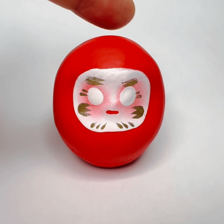 Daruma Doll - Gold (Success)