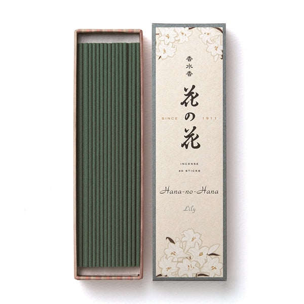 Hana-no-Hana 40 sticks (Lily) | NIPPON KODO Japanese Quality