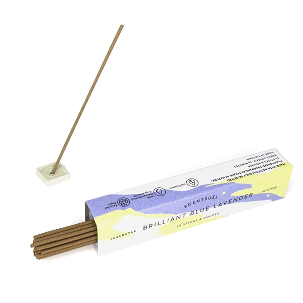 SCENTSUAL - Brilliant Blue Lavender 30 sticks