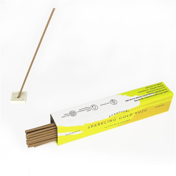 SCENTSUAL - Sparkling Gold Yuzu 30 sticks