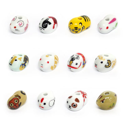ARITA CHINESE ZODIAC INCENSE HOLDER SET- 1 each of all 12