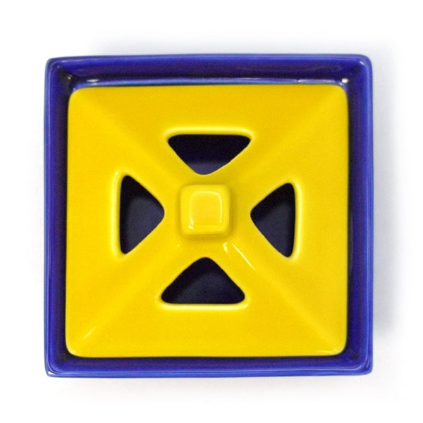 TOGEI SQUARE BURNER - Navy/Yellow