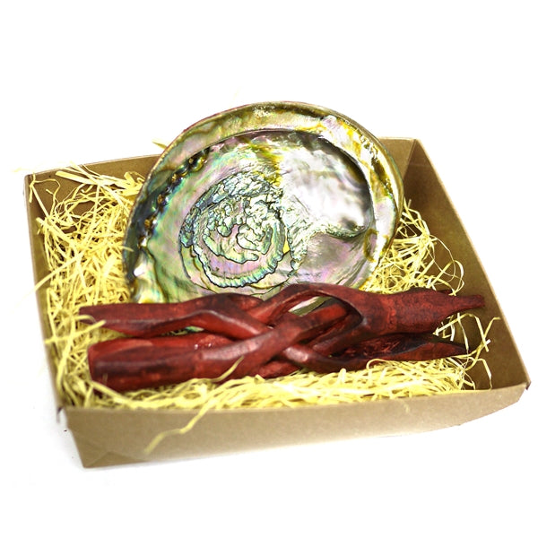 Abalone Shell with Wooden Stand