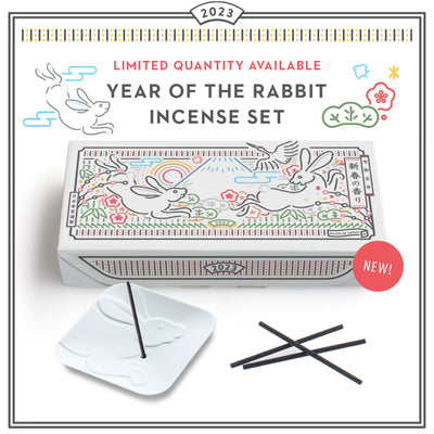 YEAR OF THE RABBIT INCENSE SET