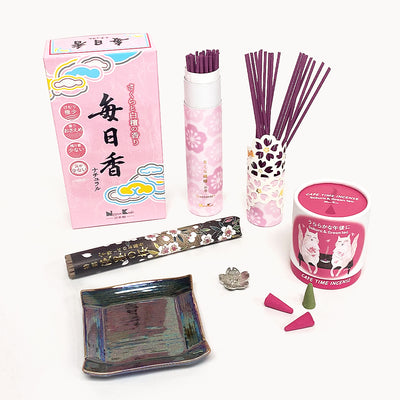 NEW! Cherry Blossom Incense Gift Set