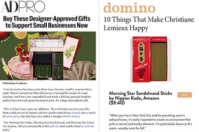 MORNING STAR IN DOMINO & ARCHITECTURAL DIGEST