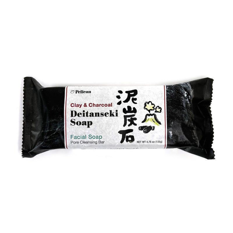 DEITANSEKI SOAP 135g (Clay & Charcoal Facial Cleansing Bar)