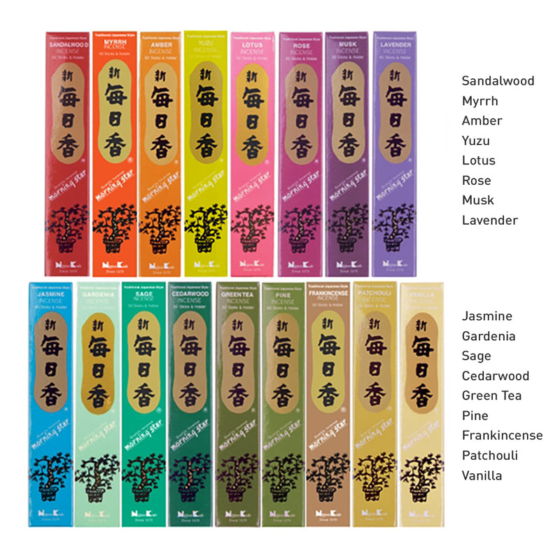 thumbnail image 2 of Morning Star Incense 200 Sticks - Green Tea 2 of 12