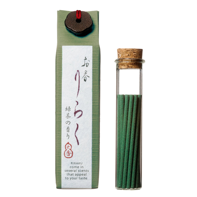 RIRAKU - Green tea 15 sticks