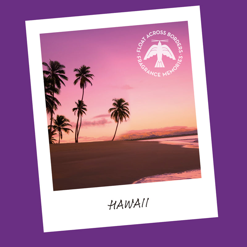 FRAGRANCE MEMORIES - FM 03 Hawaii Sunset / United States 15 sticks (Plumeria, Pikake, Coconut)