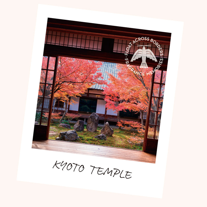 FRAGRANCE MEMORIES - FM 09 Kyoto Temple / Japan 15 sticks (Shiso Leaf, Sandalwood, Hinoki)