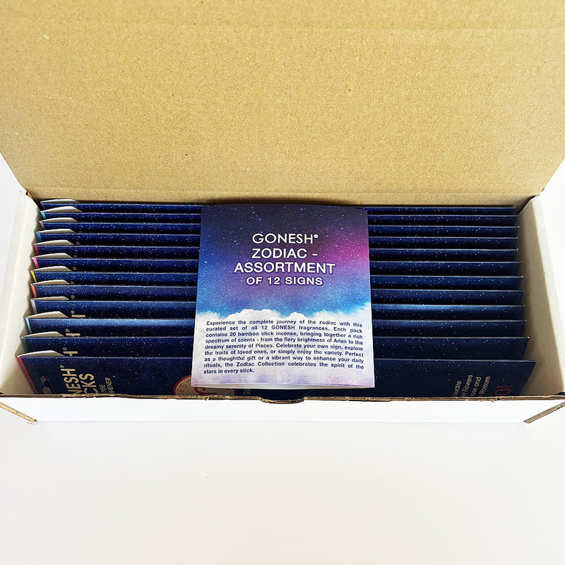 GONESH ZODIAC – Assortment of 12 Signs