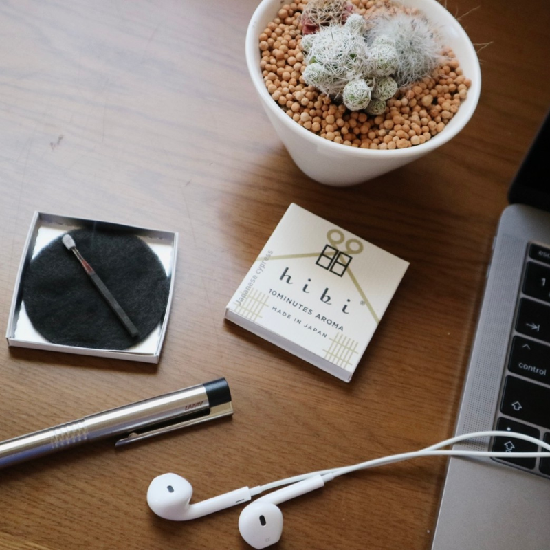 HIBI 8 Incense Matches - Mimosa