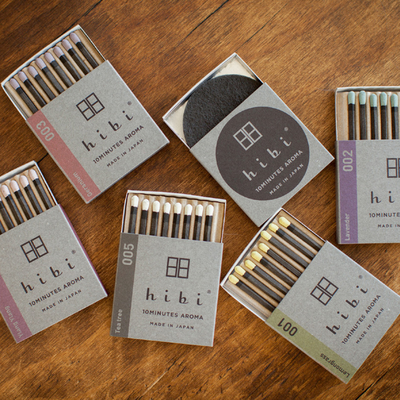 HIBI 8 Incense Matches - Mimosa