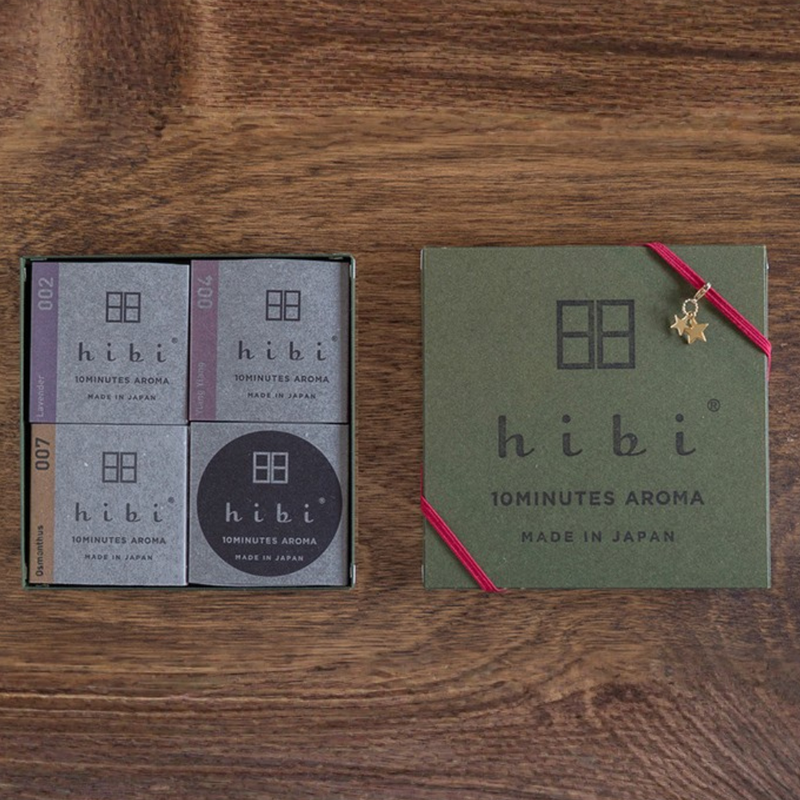 HIBI Incense Matches - Holiday Gift Box