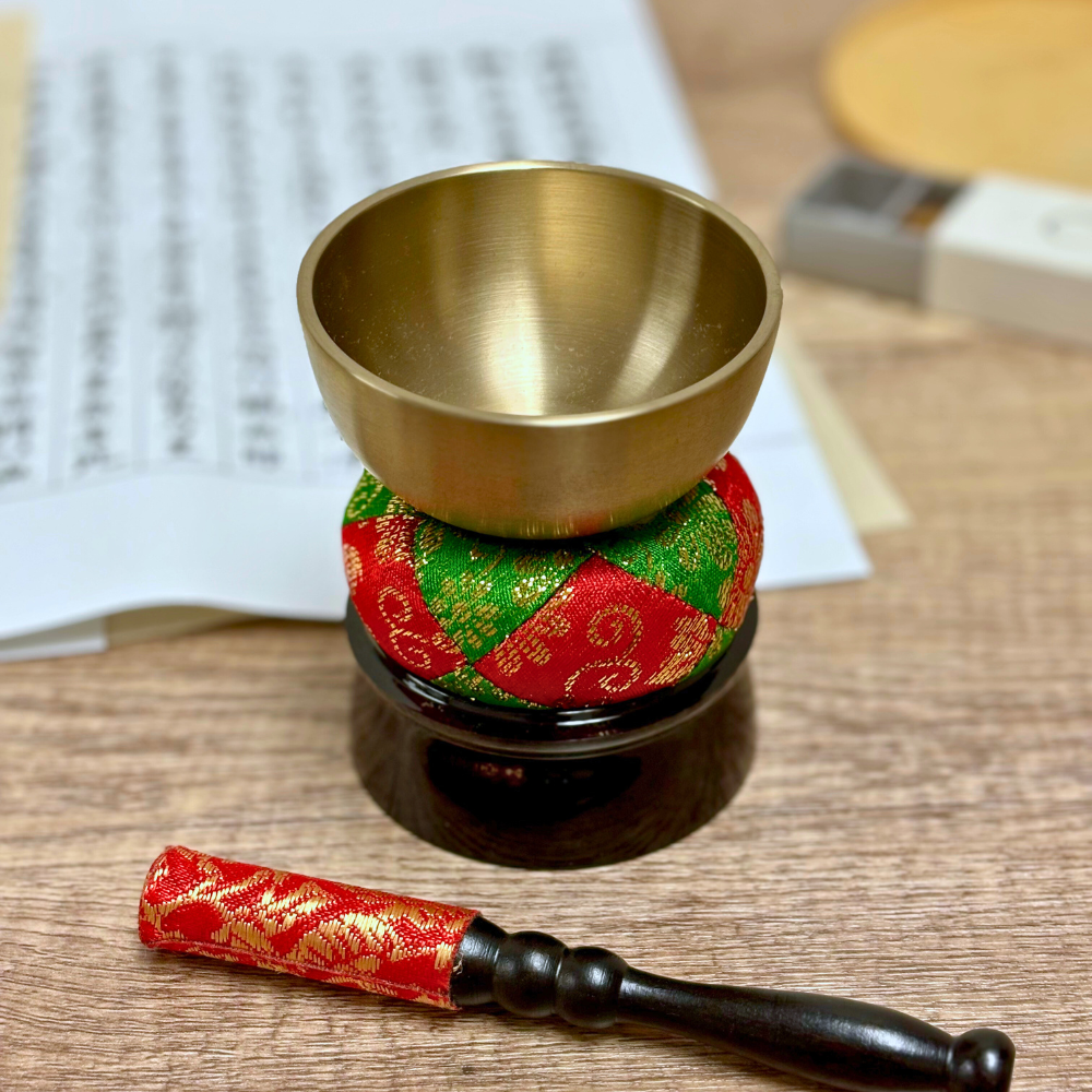 Traditional Japanese Orin Bell & Stand | NIPPON KODO Japanese