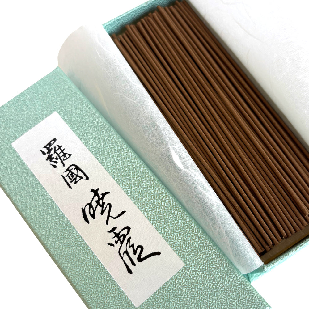 RAKOKU AKIGASUMI - Exceptional Aloeswood 100 sticks | NIPPON KODO