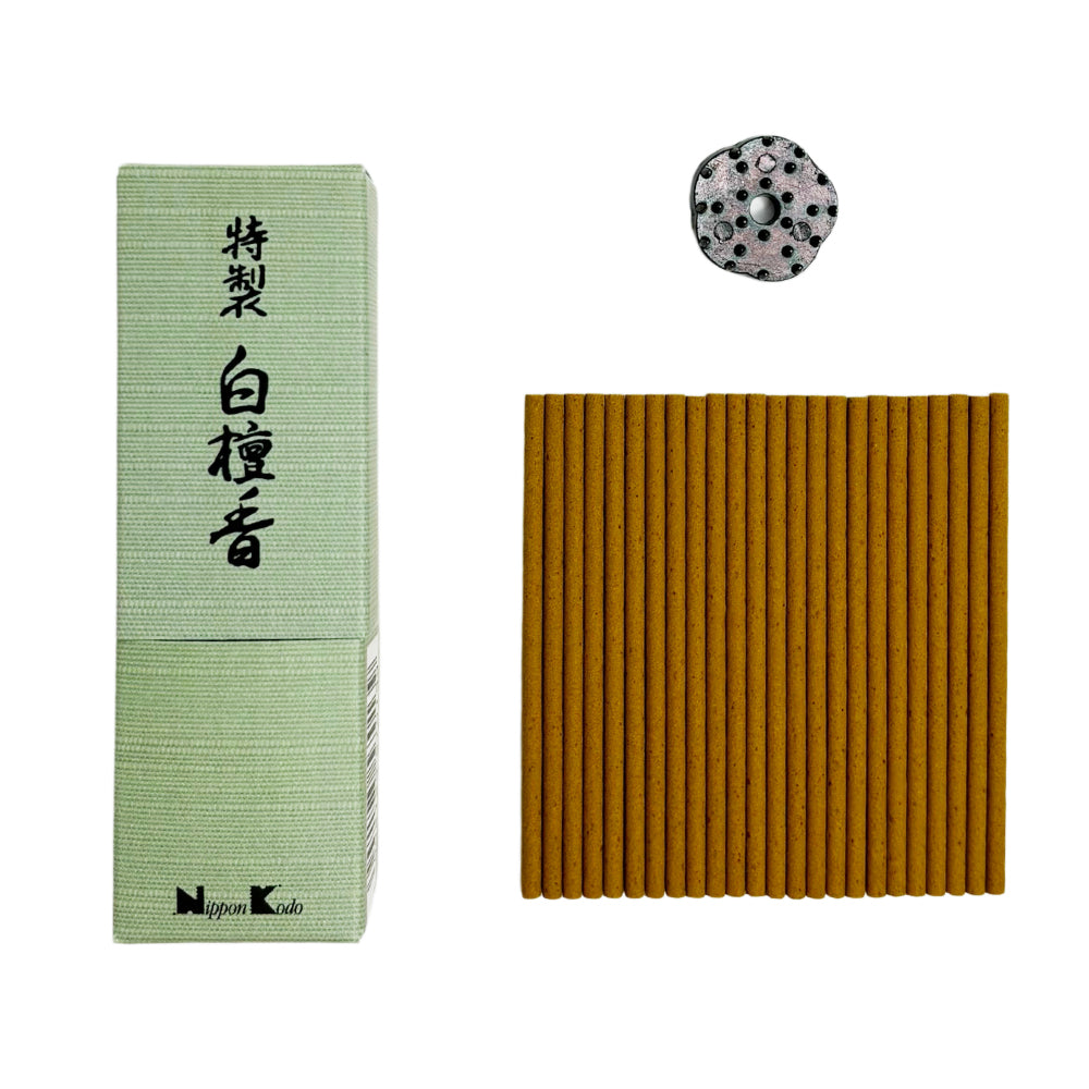 TOKUSEI BYAKUDAN - Selected Sandalwood 24 sticks – nipponkodostore.com