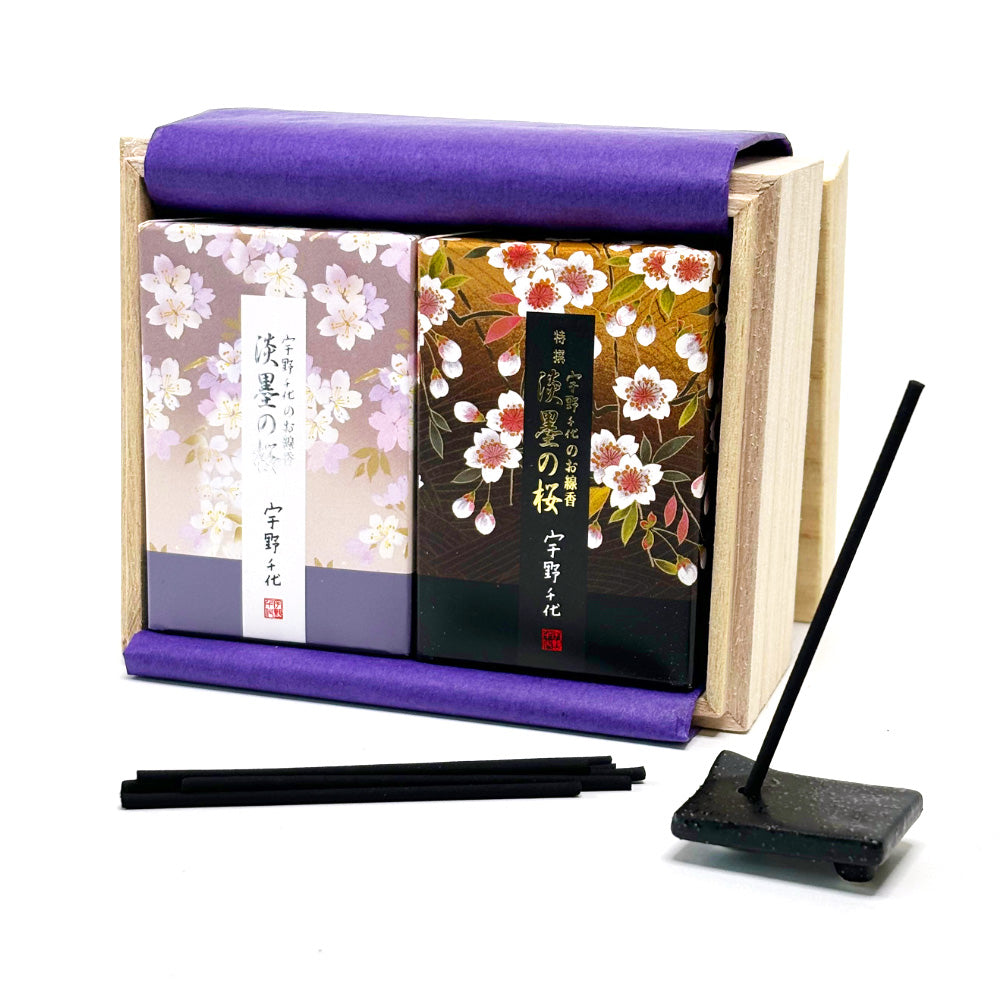 UNO CHIYO - Usuzumi Cherry Blossom Gift Set | Nippon Kodo