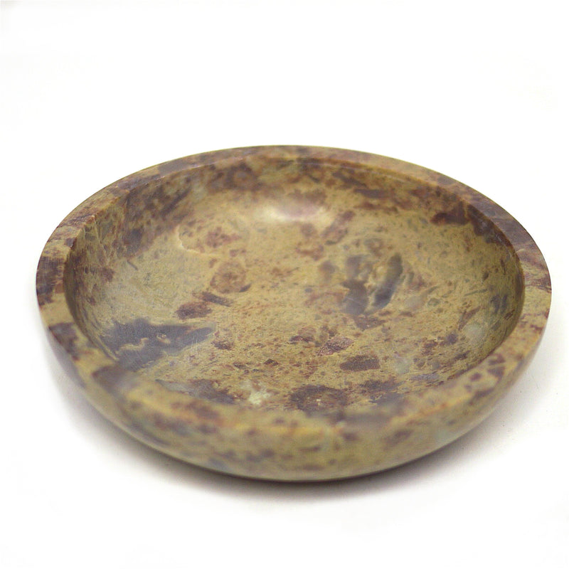 Round Natural Stone Bowl