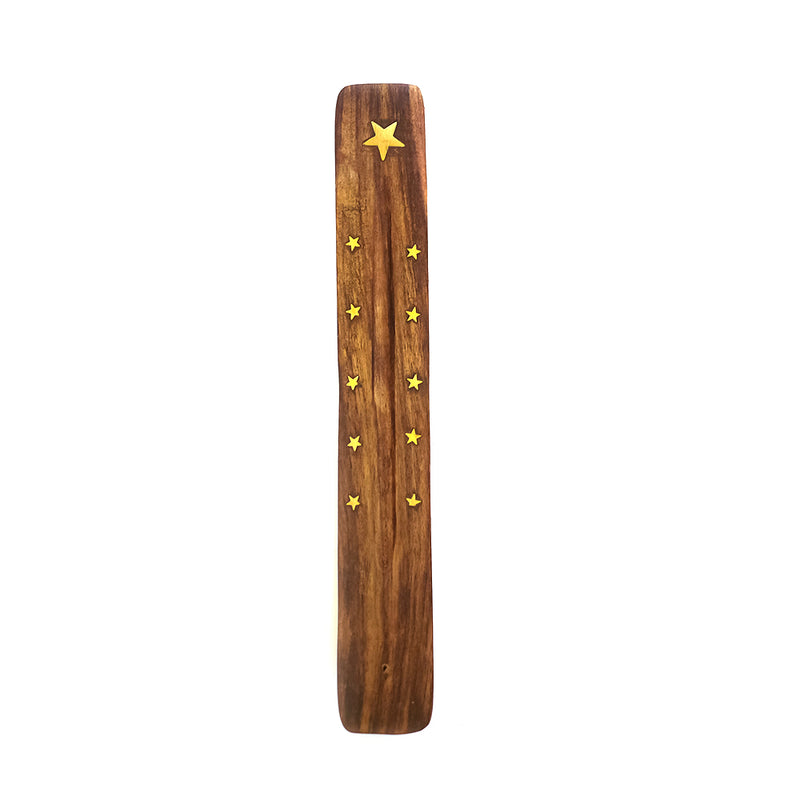 HERB & EARTH - Assortment of 4 fragrances with Flat Wooden Star Holder
