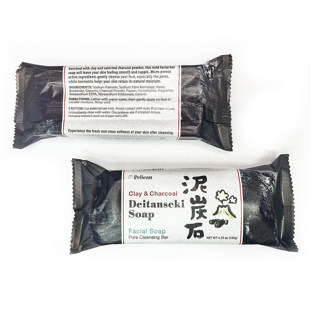 sABo  10kg 化粧石 化粧砂 石 用土 マルチング デコジャリ DEITANSEKI SOAP 135g (Clay & Charcoal Facial Cleansing Bar