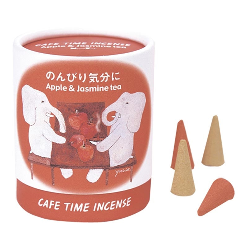 CAFE TIME INCENSE - Relaxed Mood (Apple & Jasmine tea) 10 cones