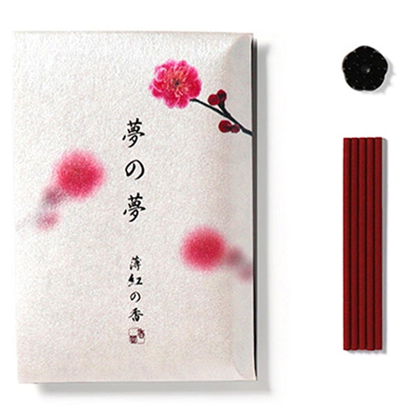 YUME-NO-YUME - Spring - Pink Plum Flower 12 sticks