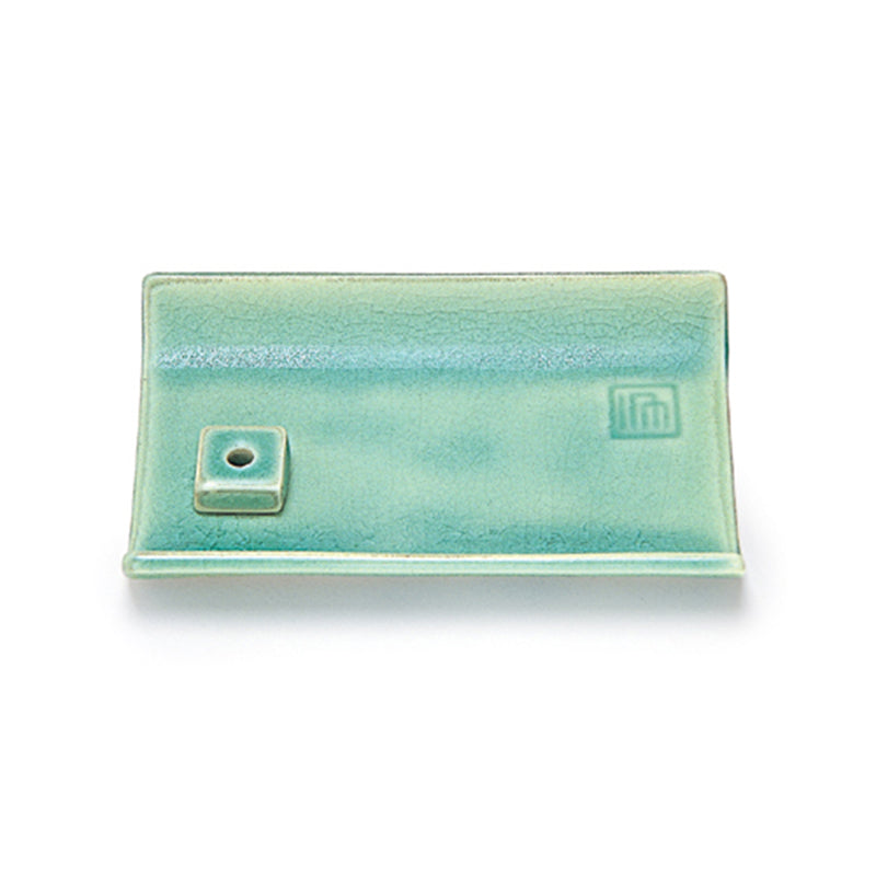 YUKARI Ceramic Plate - Green