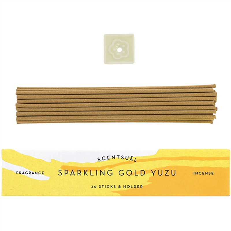 SCENTSUAL - Sparkling Gold Yuzu 30 sticks