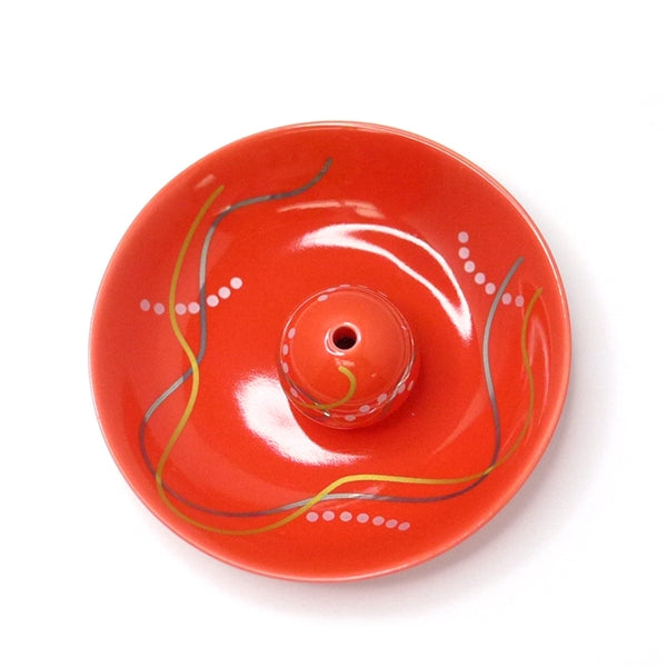 TOGEI PLATE with Sphere Holder - Red