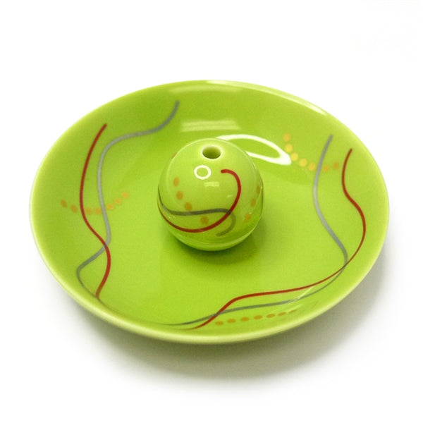 TOGEI PLATE with Sphere Holder - Light Green